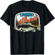 Fishing in Louisiana - Retro Nature Louisiana Fishing T-Shirt - T-Shirt | Black