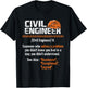 Civil Engineer - Bridge Builder Bridges Construction T-Shirt - T-Shirt | Black