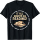 It All Counts As Reading Reader Librarian Teacher T-Shirt - T-Shirt | Black