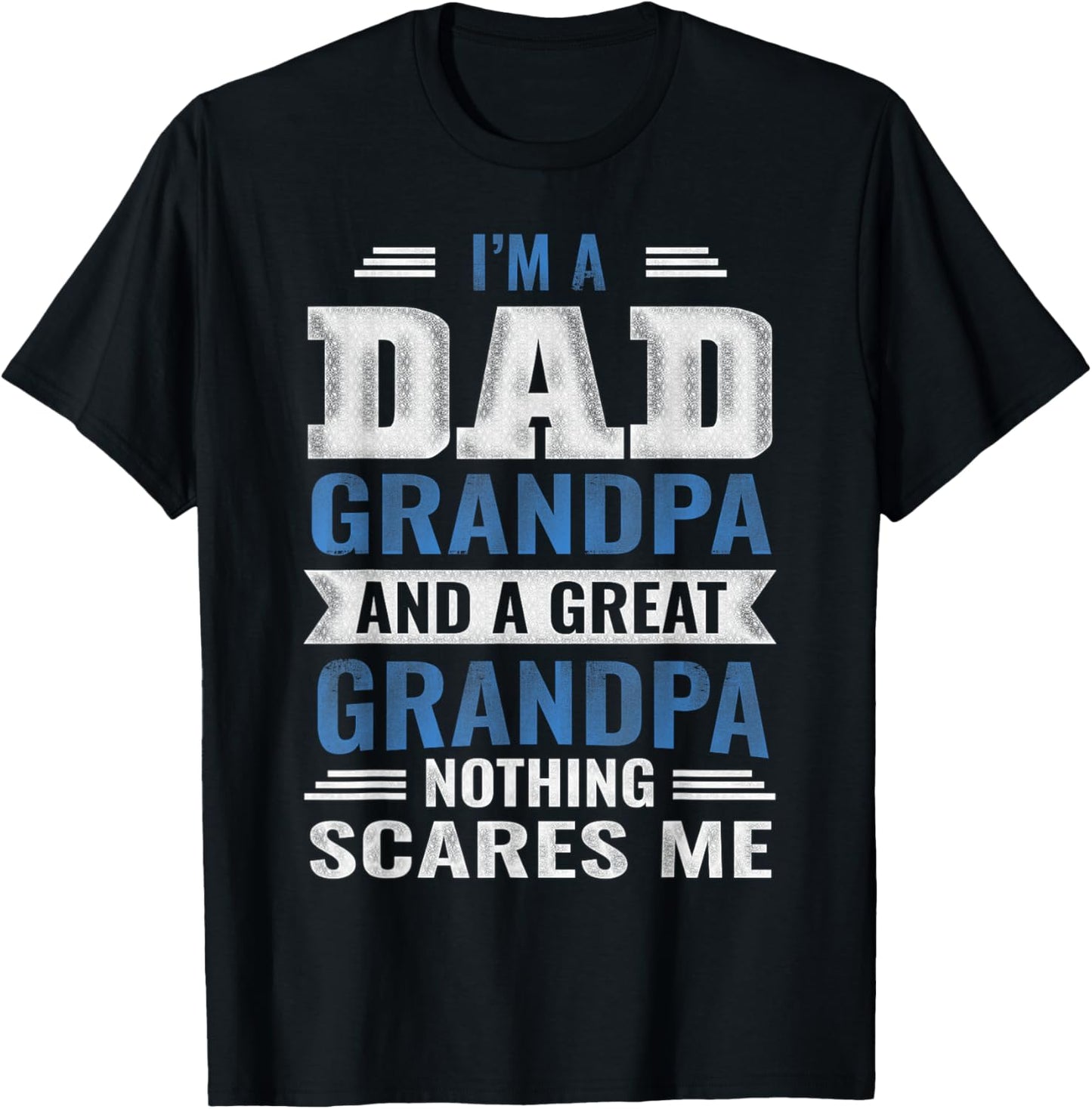 Grandpa Father's Day Gift Grandfathers T-Shirt - T-Shirt | Black