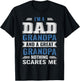 Grandpa Father's Day Gift Grandfathers T-Shirt - T-Shirt | Black