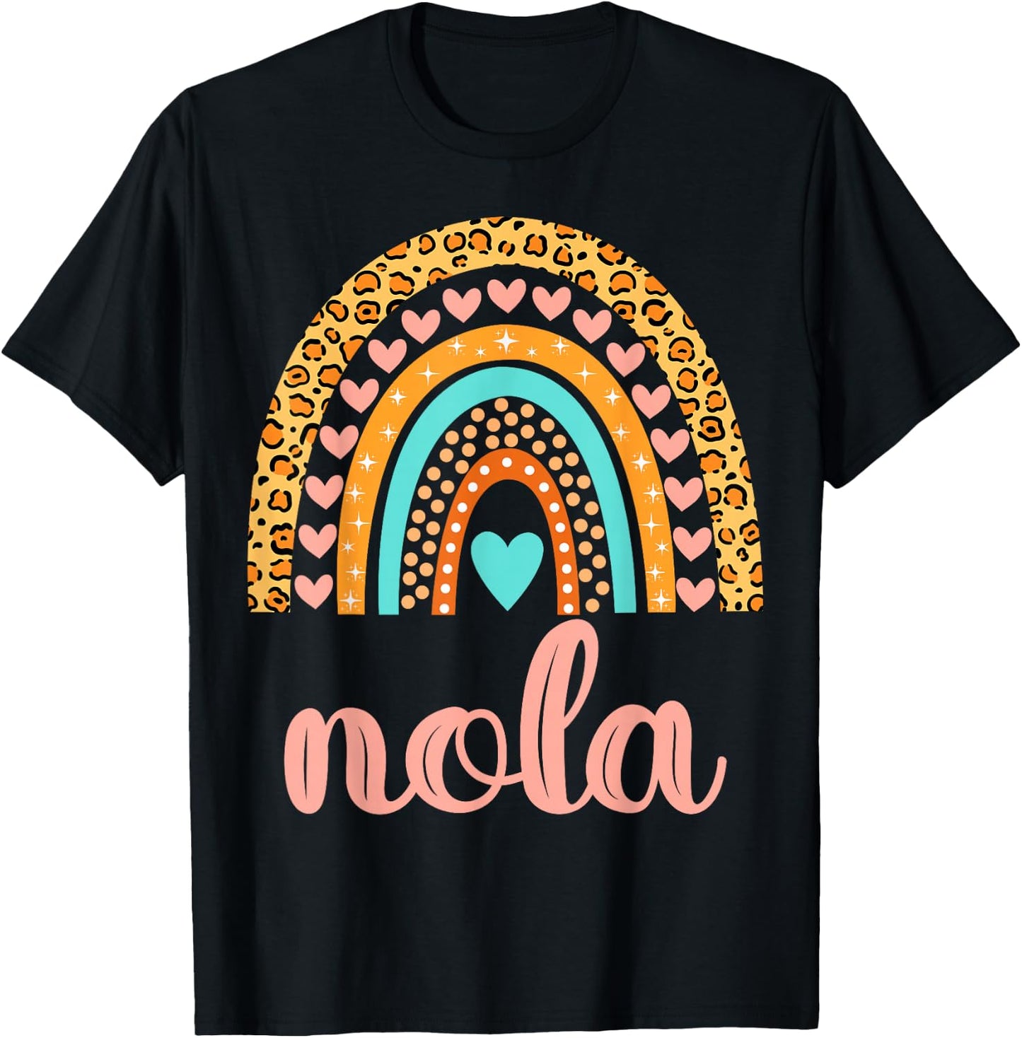 Nola Nola Name Birthday Shirt Gift T-Shirt - T-Shirt | Black