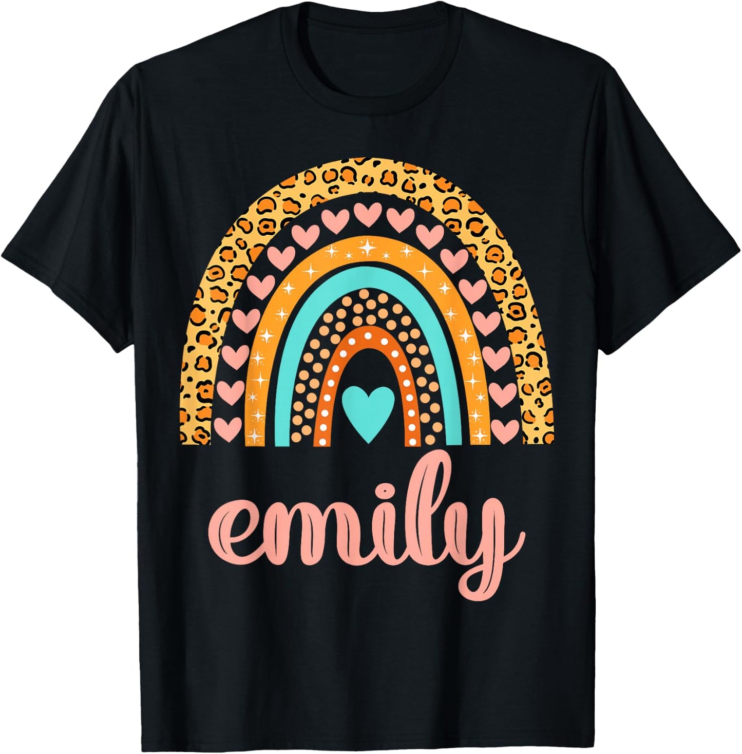 Emily Emily Name Birthday Shirt Gift T-Shirt - T-Shirt | Black