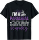 I'm A Paralegal - Justice Jurist Attorney Assistant Law Firm T-Shirt - T-Shirt | Black