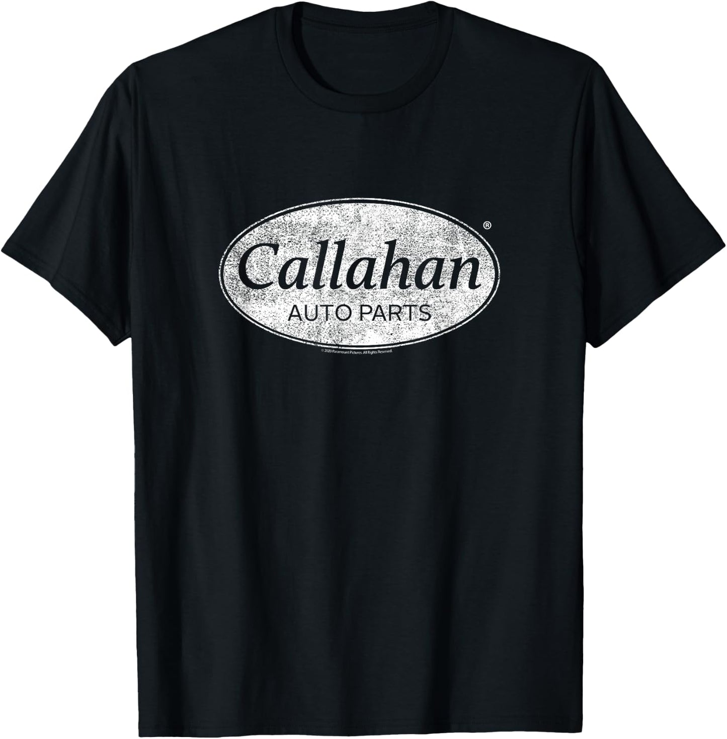 Tommy Boy Callahan Auto Parts Distressed T-Shirt - T-Shirt | Black
