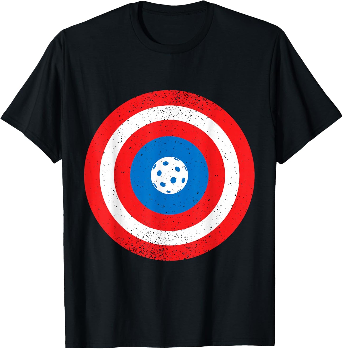 Pickleball Pickleball Shirt Pickleball Target T-Shirt - T-Shirt | Black