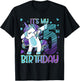 5 Year Old Unicorn Dabbing 5th Birthday Girl Unicorn Party T-Shirt - T-Shirt | Black