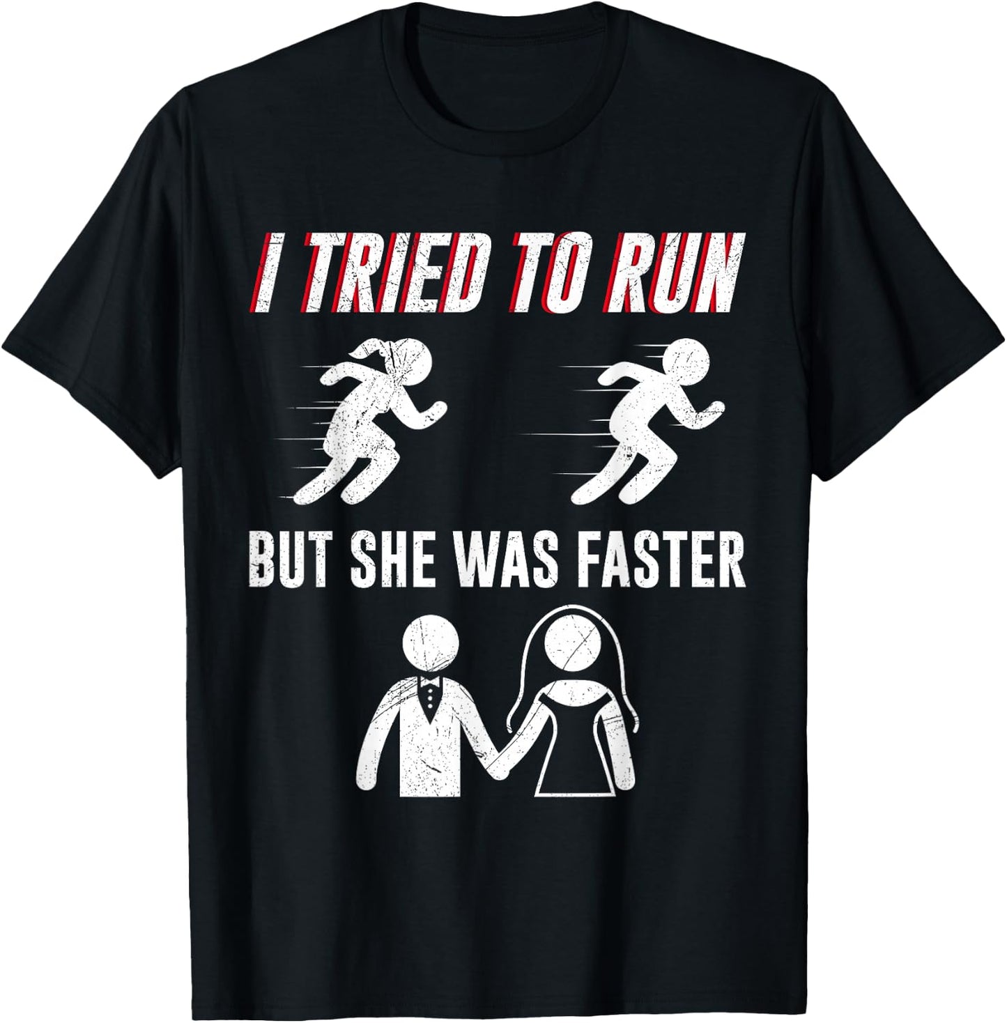 Wedding Stag Night Funny Groom T-Shirt - T-Shirt | Black