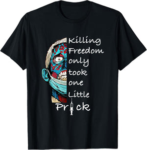 Killing Freedom, Anti Fauci, Fauci Is Not My Doctor T-Shirt - T-Shirt | Black