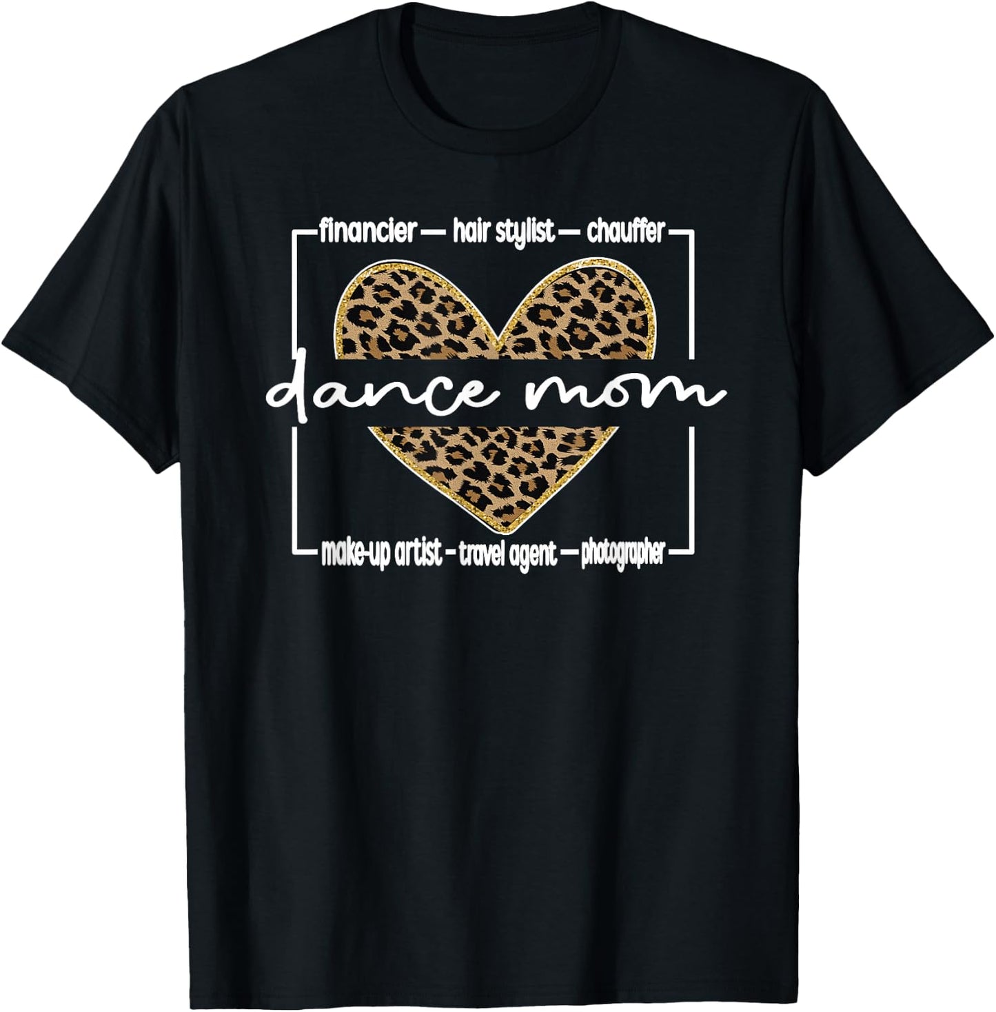 Dance Mom Dancer Mama Dancing Mother Of A Dancer Mom T-Shirt - T-Shirt | Black