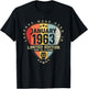 Guitar Pick - Legends Were Born In January 1963 Guitar T-Shirt - T-Shirt | Black
