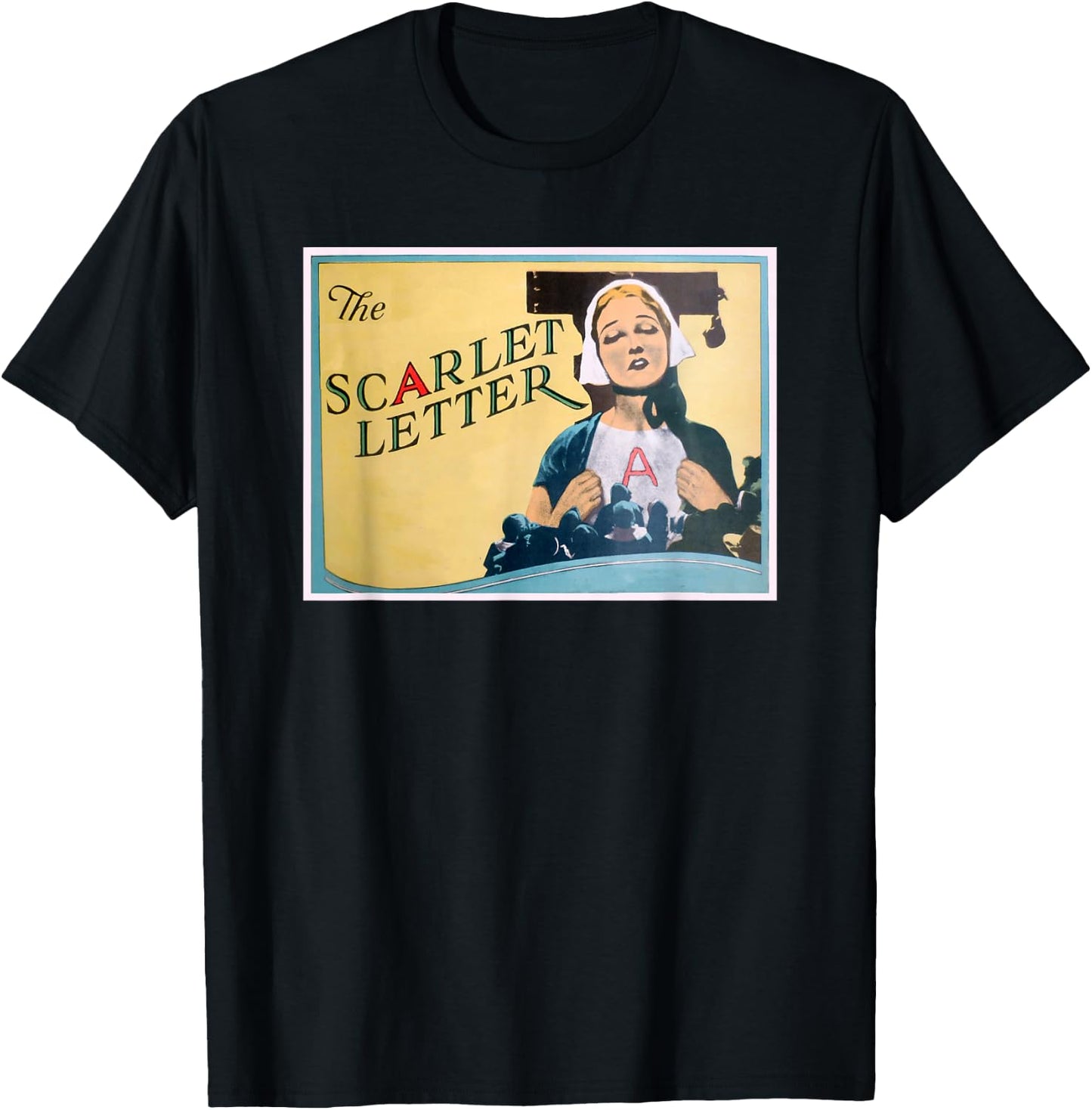 The Scarlet Letter (1926) T-Shirt - T-Shirt | Black