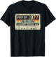 Vintage 1977 Limited Edition Cassette Tape 45th Birthday T-Shirt - T-Shirt | Black