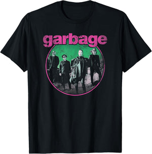 Garbage - Circle Photo T-Shirt - T-Shirt | Black