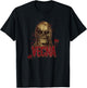 Stranger Things 4 Vecna Splatter Portrait T-Shirt - T-Shirt | Black
