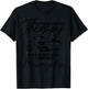 Biker Therapy Vintage Motorcycle Funny Biker T-Shirt - T-Shirt | Black