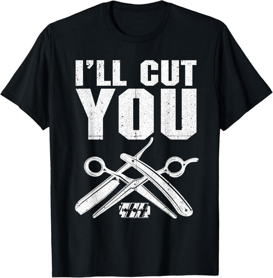 Best Barber Art Women Hairstyling Tools Barbershop T-Shirt - T-Shirt | Black