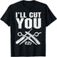 Best Barber Art Women Hairstyling Tools Barbershop T-Shirt - T-Shirt | Black