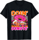 Funny Doin' Donuts Parody Drifting Car Racing Enthusiast T-Shirt - T-Shirt | Black