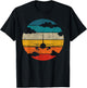 Airplane Retro Vintage Plane Aviator Aircraft Pilot Airplane T-Shirt - T-Shirt | Black