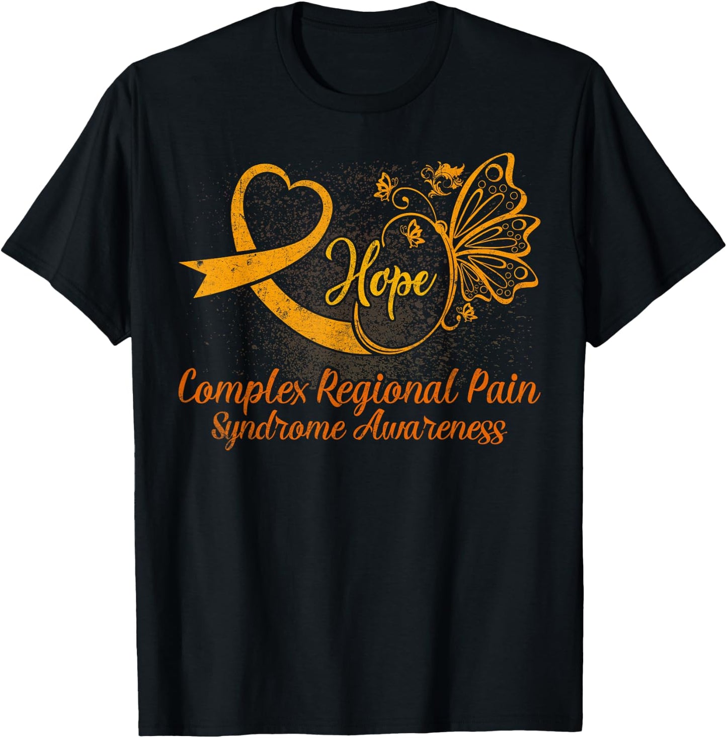 CRPS Awareness Complex Regional Pain Syndrome Novelty T-Shirt - T-Shirt | Black