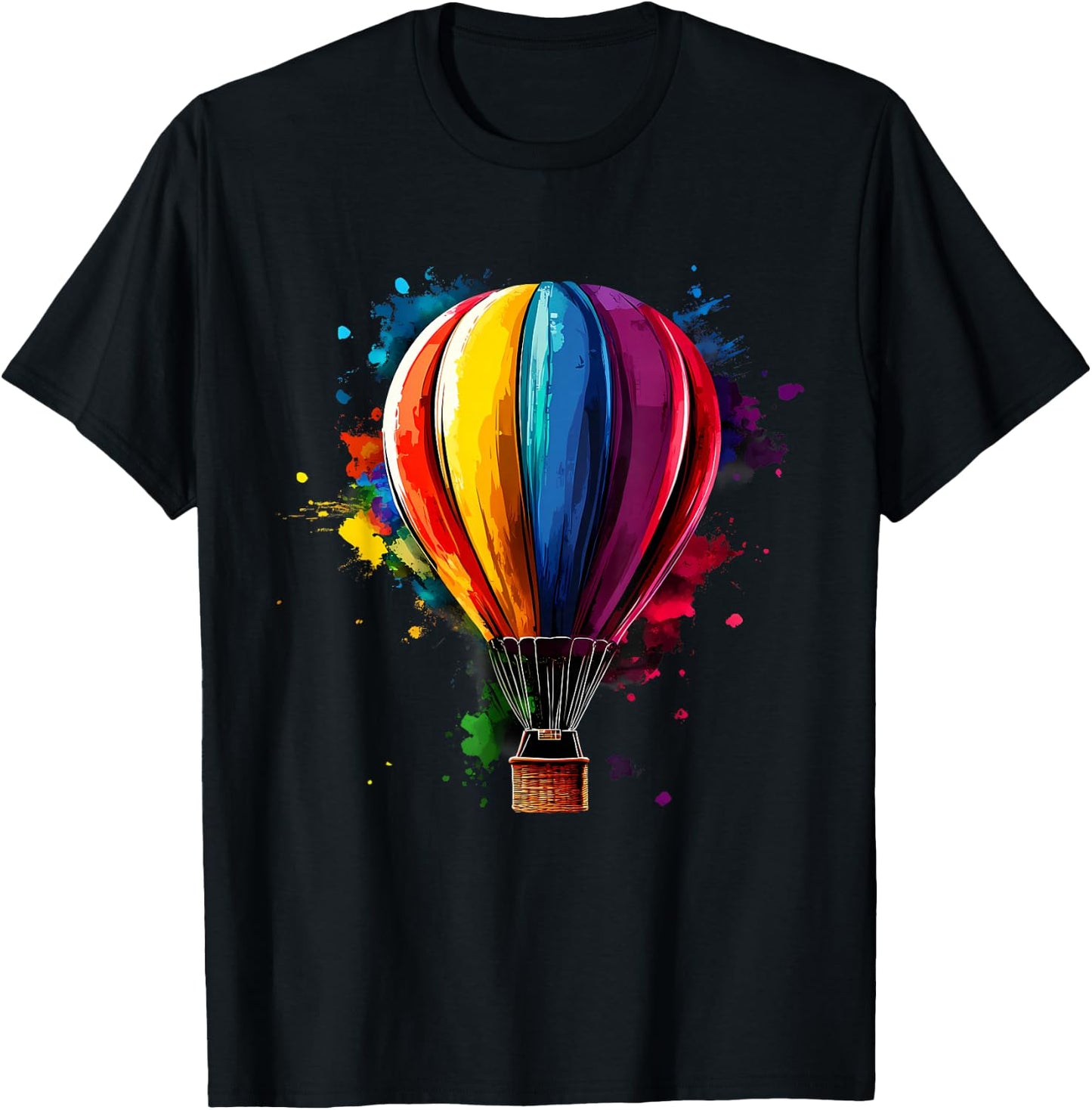 Hot Air Balloon Ride Festival Hot Air Ballooning T-Shirt - T-Shirt | Black