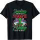 Fishing Solves The Rest 4th Of July Smoking Weed Fisherman T-Shirt - T-Shirt | Black