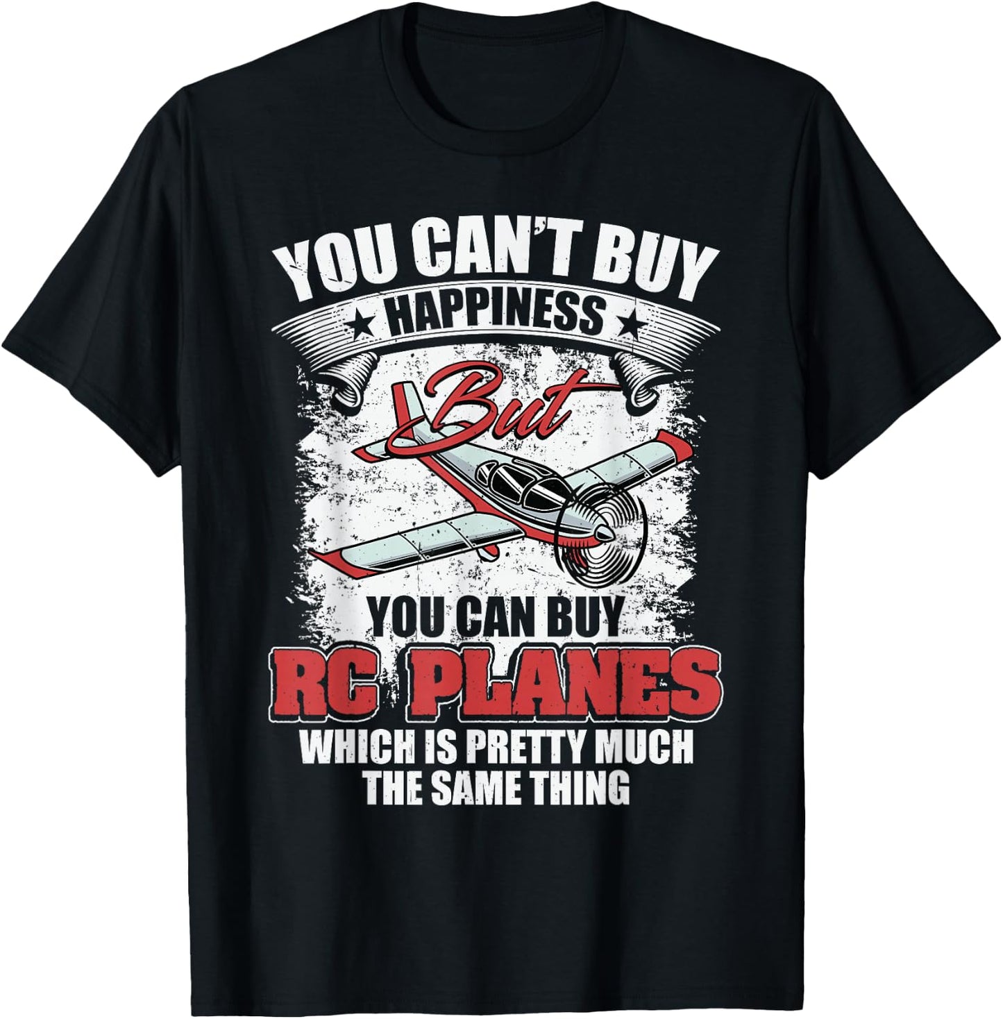 Radio Controlled Planes RC Airplane Fighter Jet RC Plane T-Shirt - T-Shirt | Black
