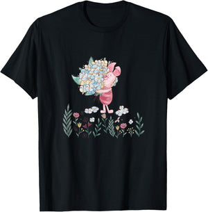 Disney - Piglet with Love T-Shirt - T-Shirt | Black