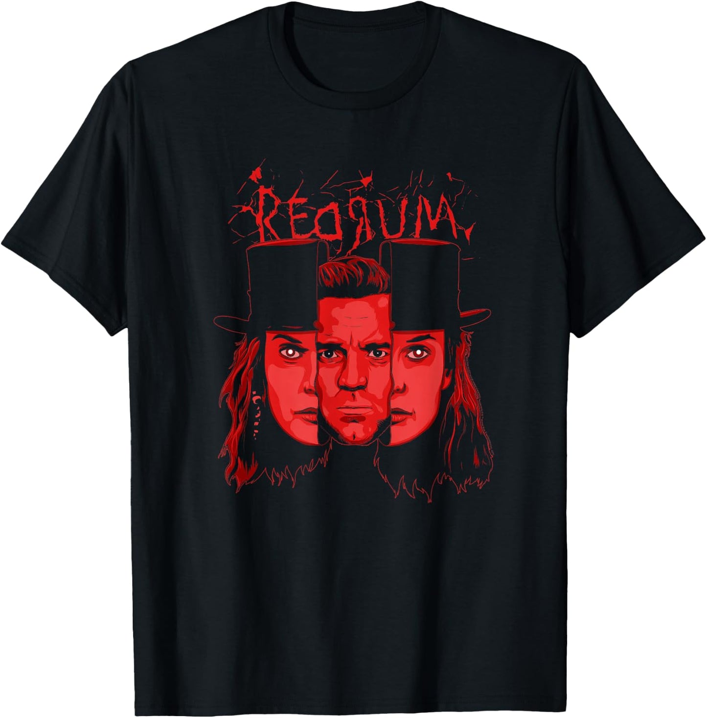 Doctor Sleep Dan Torrance & Rose The Hat Redrum Poster T-Shirt - T-Shirt | Black