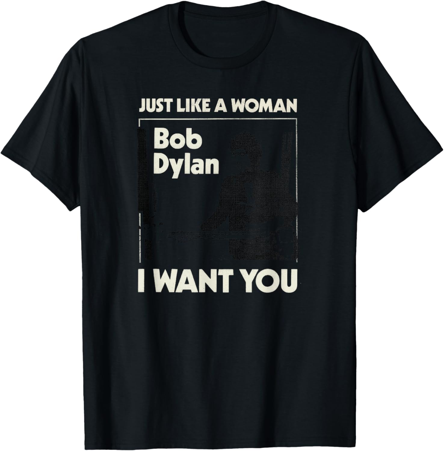 Bob Dylan - Just Like A Woman T-Shirt - T-Shirt | Black