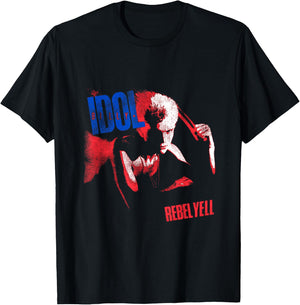 Billy Idol - Rebel Yell T-Shirt - T-Shirt | Black