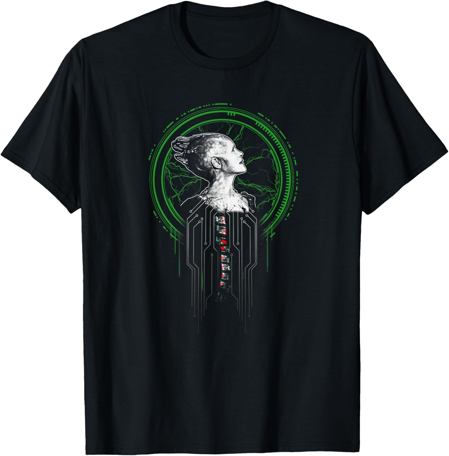 Star Trek Borg Queen T-Shirt - T-Shirt | Black