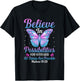 With God All Things Are Possible Butterfly Lover Bible Verse T-Shirt - T-Shirt | Black