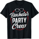 Bachelor Party Crew Team Bride Groom T-Shirt - T-Shirt | Black
