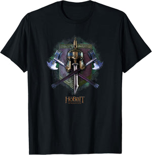 The Hobbit Dwarves of Erebor Armor Poster T-Shirt - T-Shirt | Black