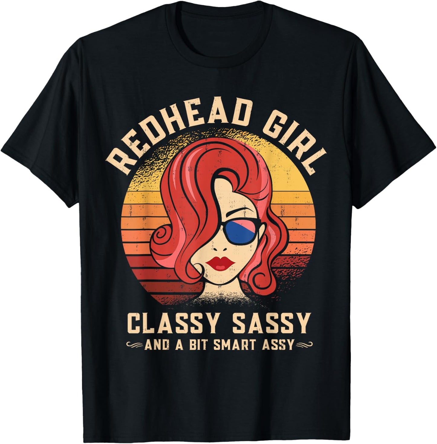 Red Hair funny Redhead T-Shirt - T-Shirt | Black
