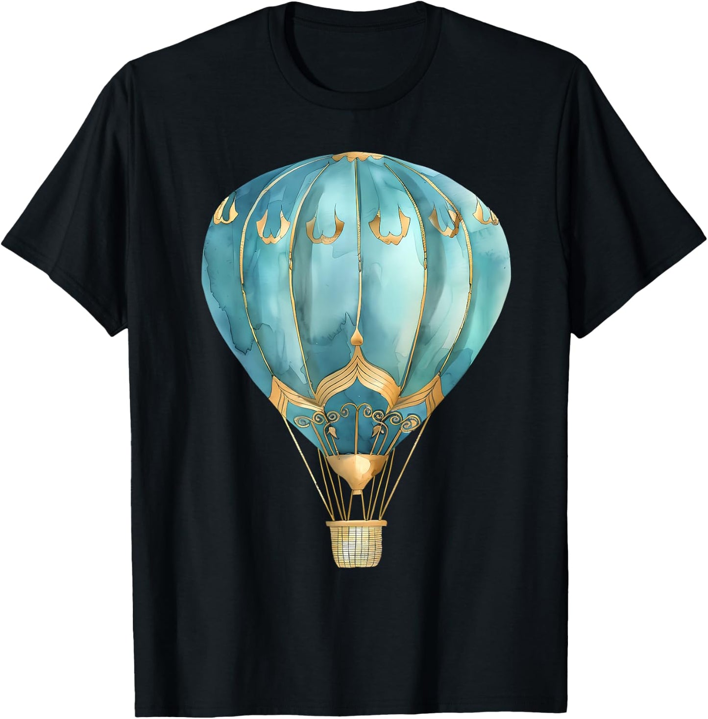 Hot Air Balloon Ride Festival Hot Air Ballooning T-Shirt - T-Shirt | Black