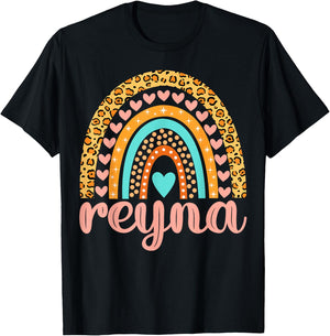 Reyna Reyna Name Birthday Shirt Gift T-Shirt - T-Shirt | Black