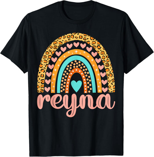 Reyna Reyna Name Birthday Shirt Gift T-Shirt - T-Shirt | Black