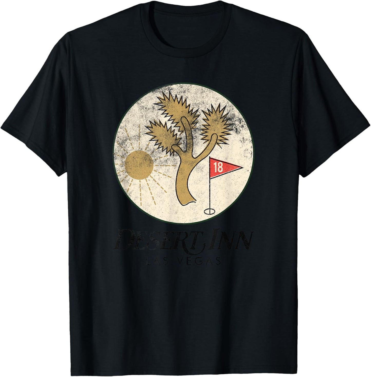 Vintage Desert Inn Casino Las Vegas T-Shirt - T-Shirt | Black
