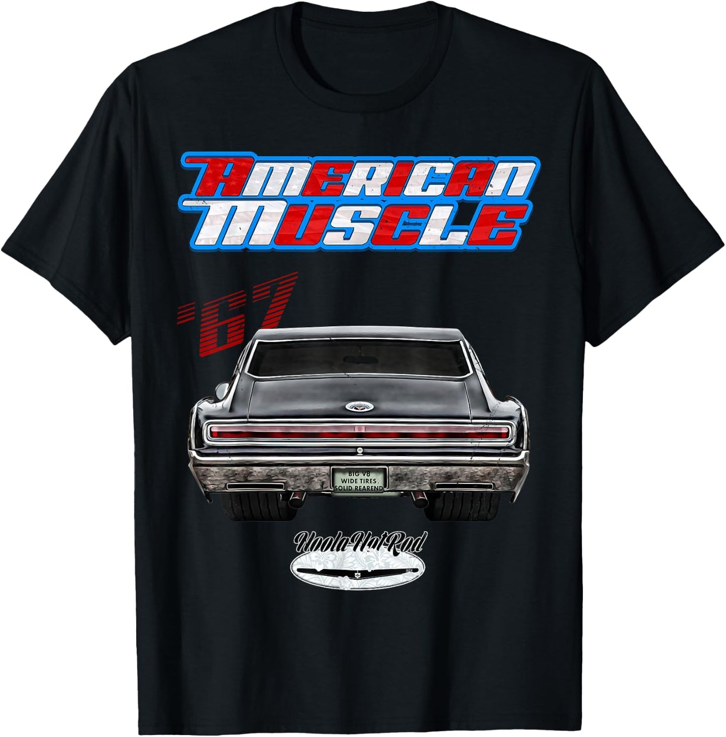 1967 Charger,Super Bee,Hot Rod,Muscle Car,Magnum,Wedge,R/T T-Shirt - T-Shirt | Black