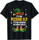 Middle Child Shirt Elf Family Matching Sibling Christmas T-Shirt - T-Shirt | Black