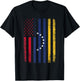 Venezuela Flag 4th of July USA Venezuelan Flag T-Shirt - T-Shirt | Black