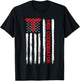 Mds Coordinator Nurse American Flag RN Registered Nurse T-Shirt - T-Shirt | Black