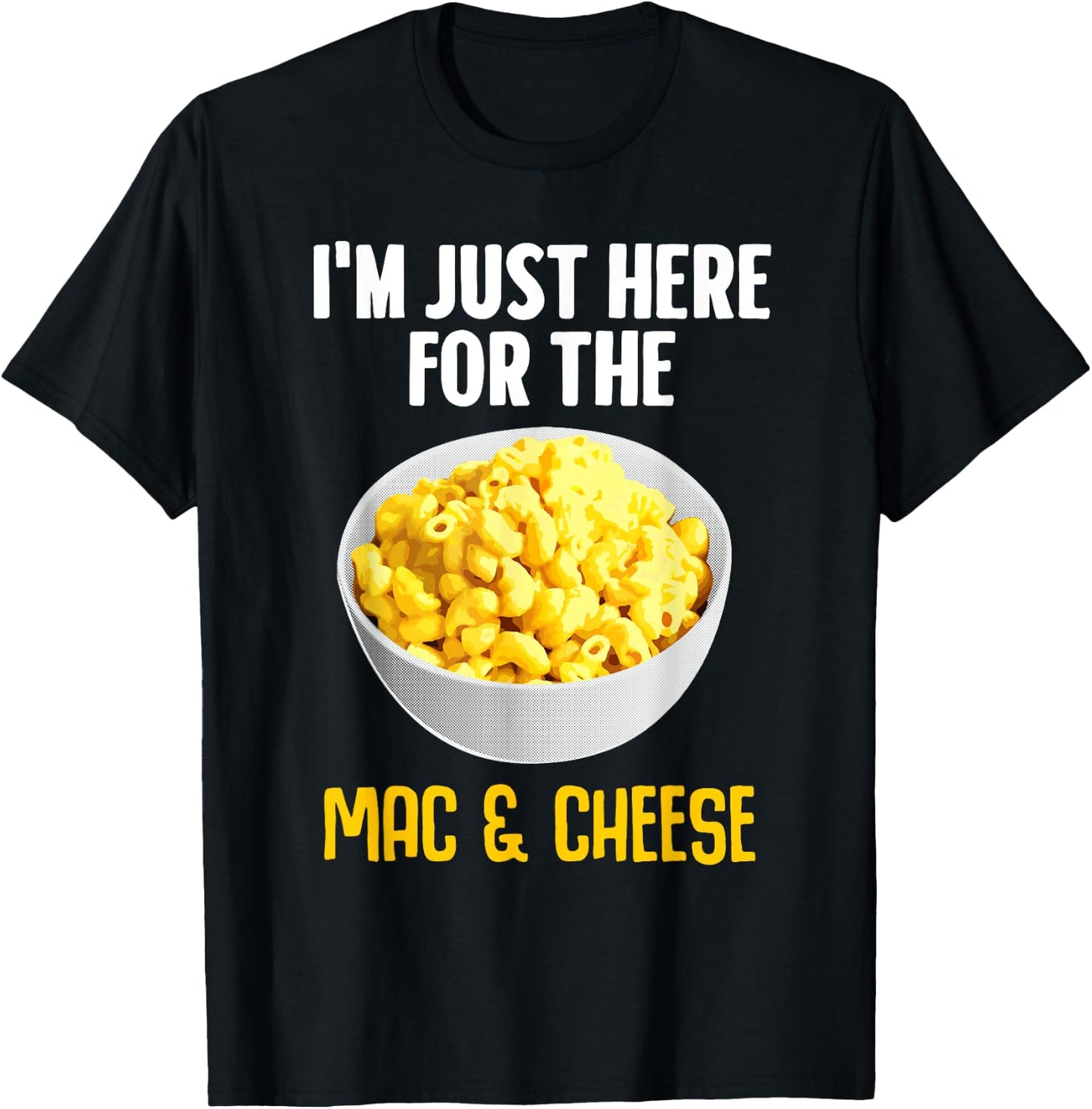 Cool Mac And Cheese Women Maraconi Cheese Lovers T-Shirt - T-Shirt | Black