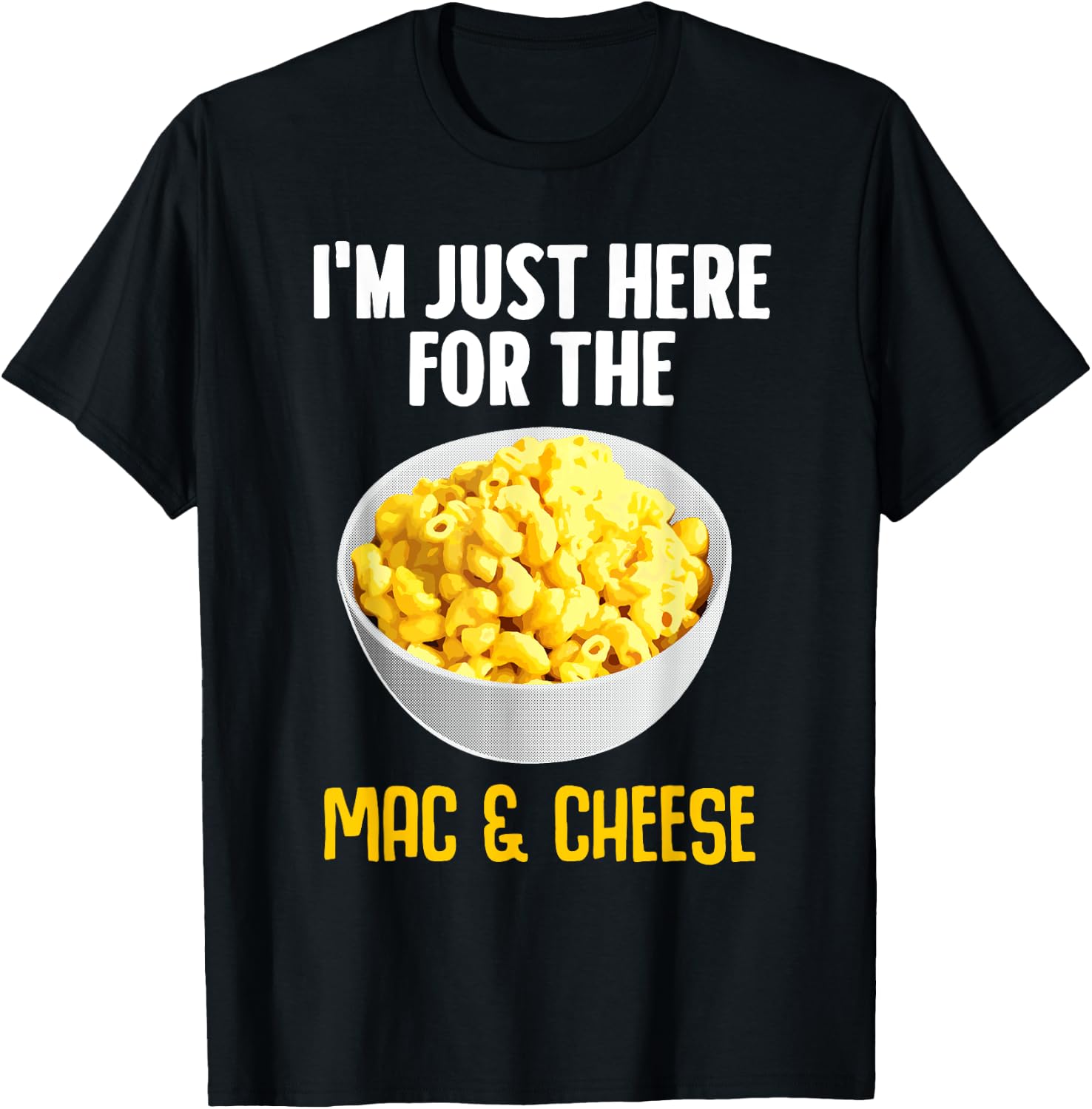 Cool Mac And Cheese Women Maraconi Cheese Lovers T-Shirt - T-Shirt | Black