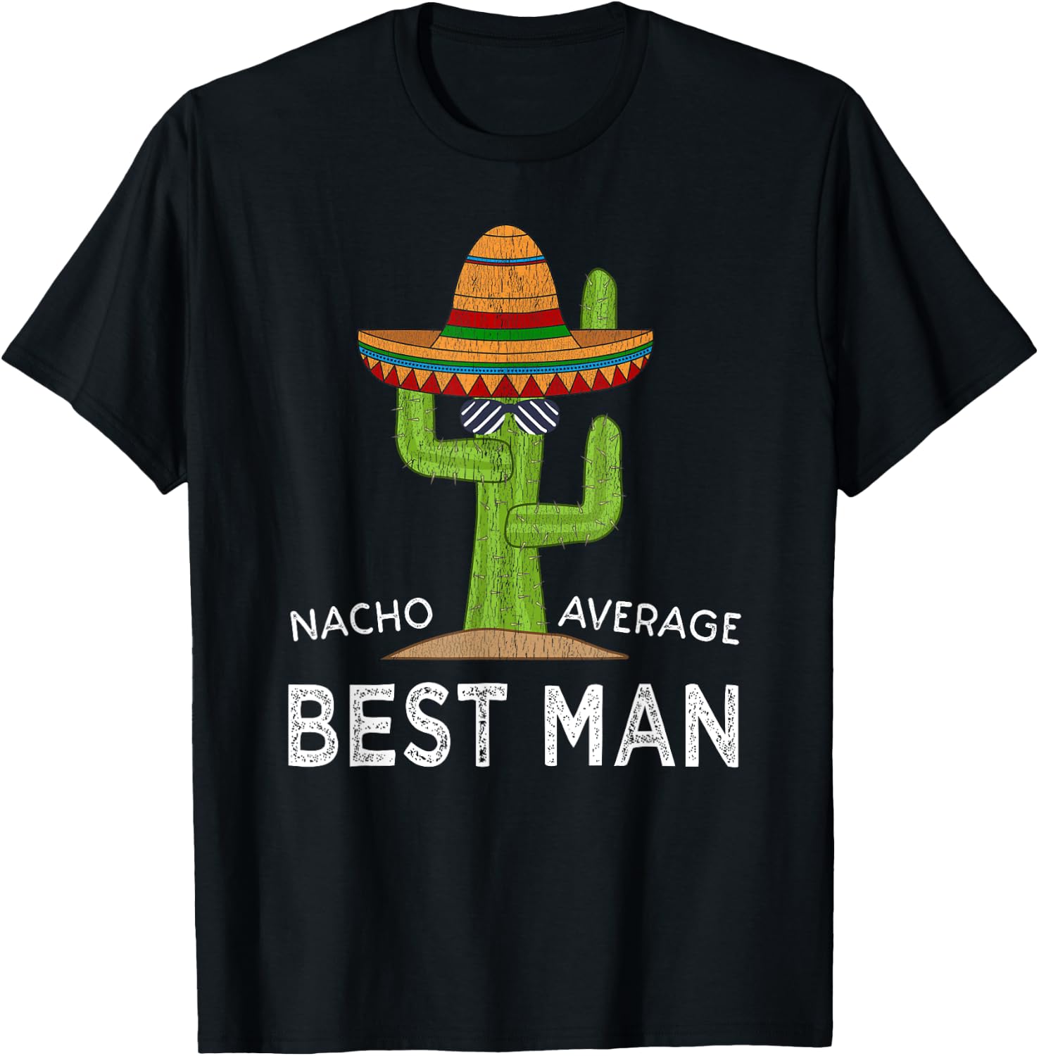 Fun Hilarious Funny Wedding Best Man T-Shirt - T-Shirt | Black