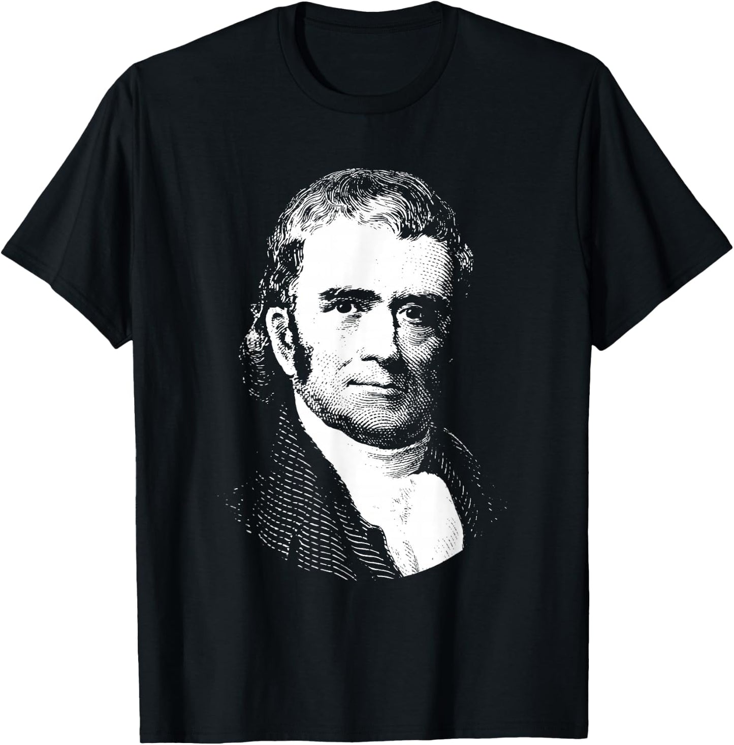 Chief Justice John Marshall T-Shirt - T-Shirt | Black