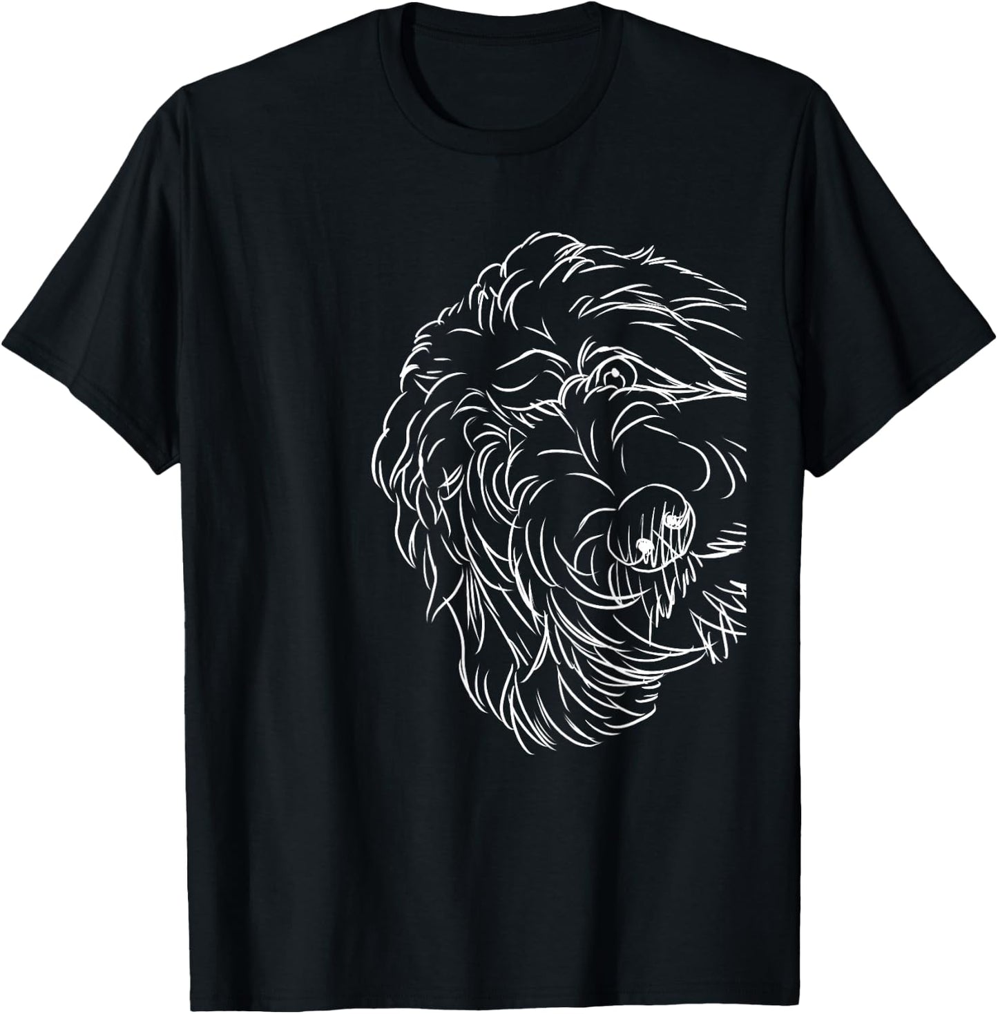 Funny Dog Bernedoodle T-Shirt - T-Shirt | Black